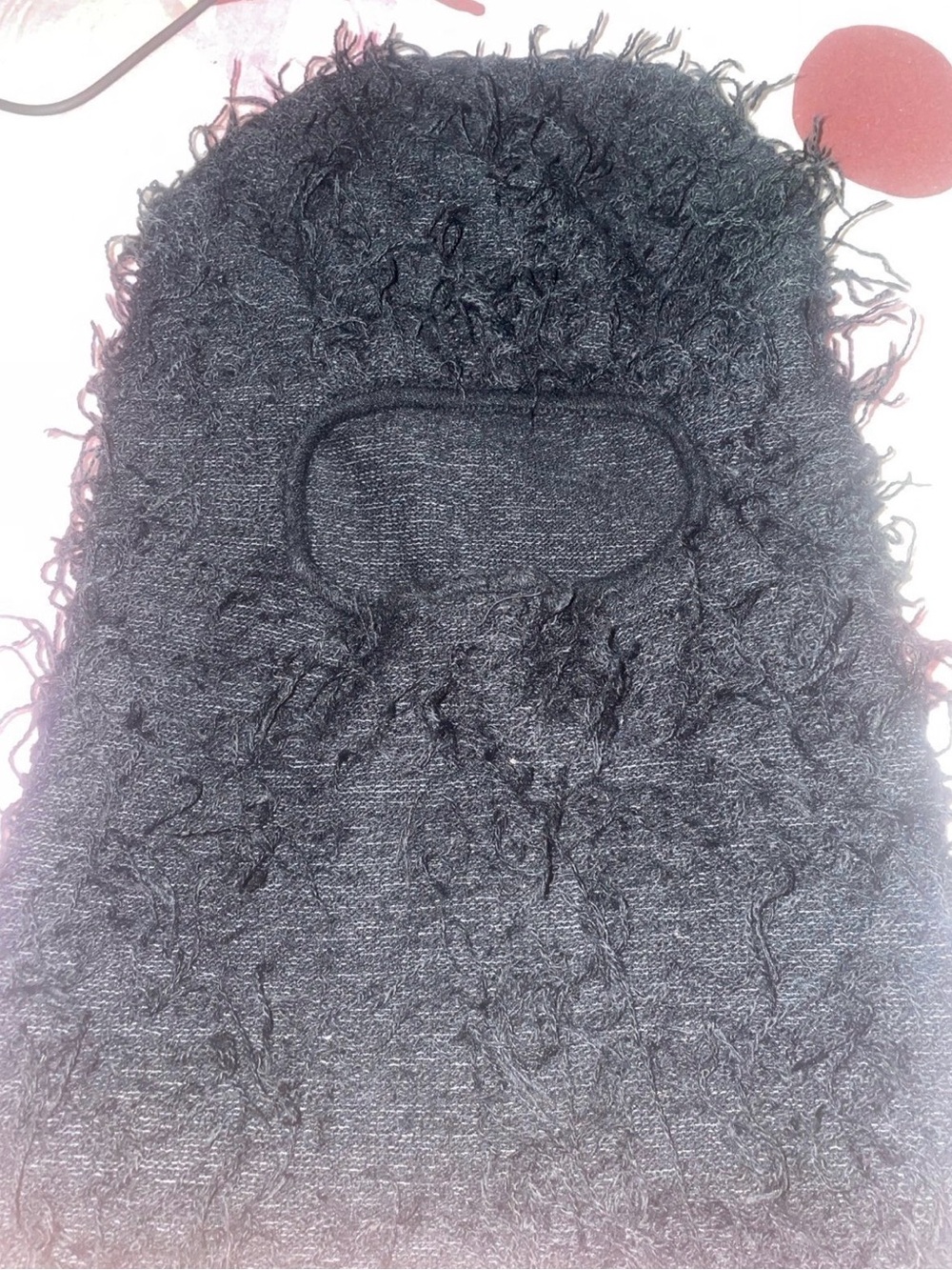 Women's Black Textured Turtleneck Sweater - Elegant Fringe Detail